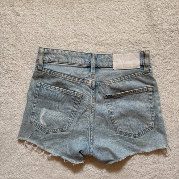 American Eagle Ripped Denim Shorts - Picture 3 of 3